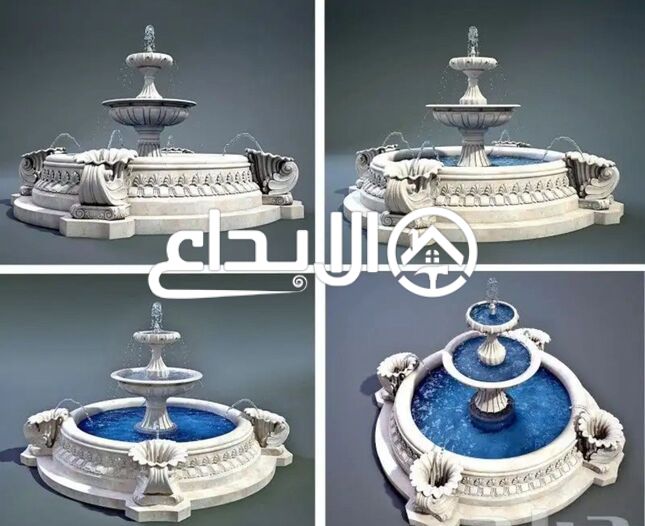 تصميم نوافير وشلالات